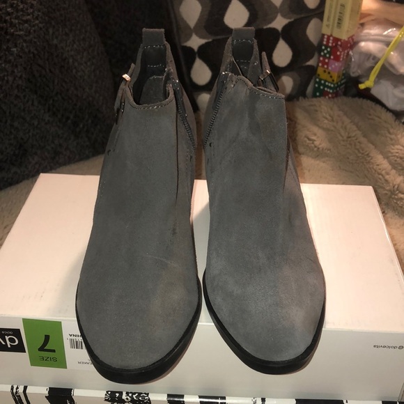 NWOT Sonoma Leather Ankle Boots, size 6.5 - Picture 1 of 9